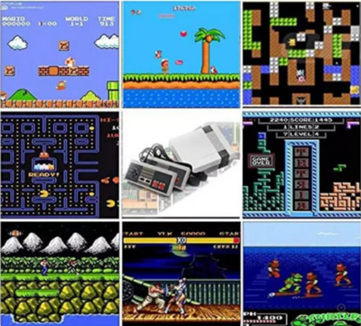 Retro-Arcade-Konsole (+620 Spiele enthalten)