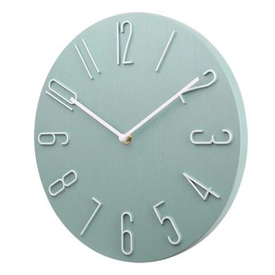 Kiklos - Stilvolle Wanduhr mit farbenfrohem Design