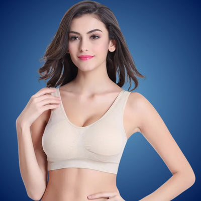 BreathEase Seamless Air Bra | Komfortable, leichte Unterstützung für den täglichen Gebrauch - aktive Kleidung und Erholung nach der Geburt