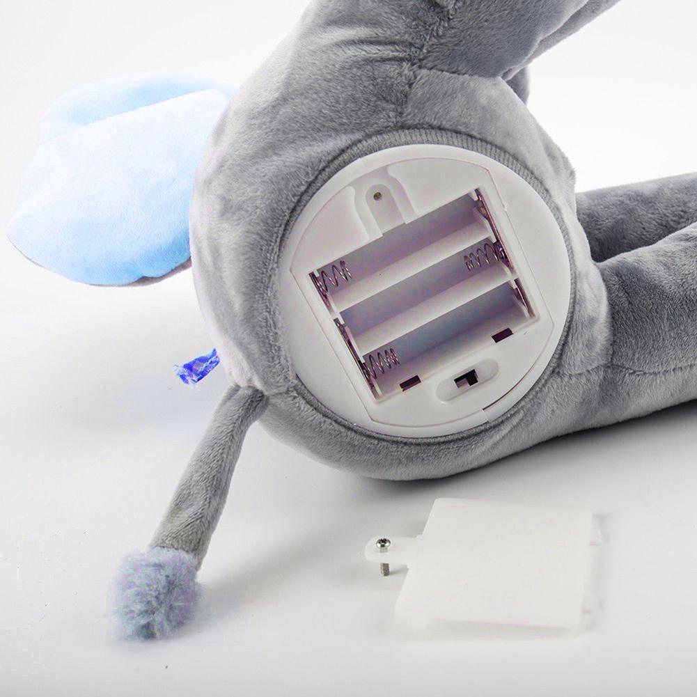 Juguetes de peluche de elefantes para cantar y jugar