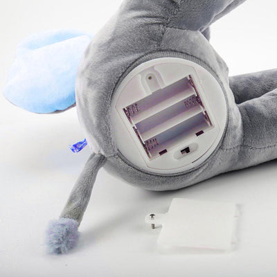 Juguetes de peluche de elefantes para cantar y jugar