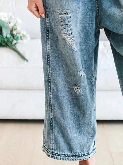 JANNIKE | Lockere Denim-Hose für Damen