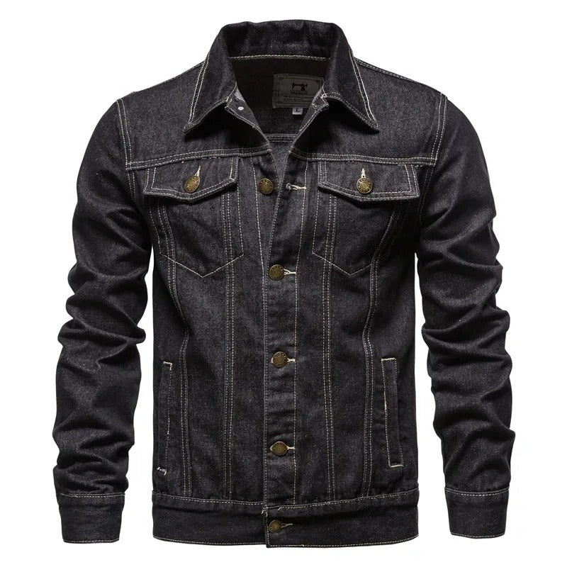 Julian | bequeme Jeansjacke für Männer