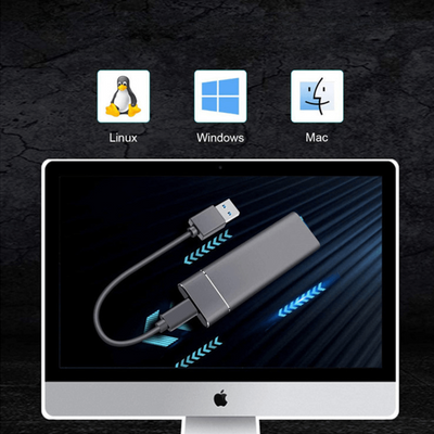 Unidad SSD externa de aluminio de alta velocidad