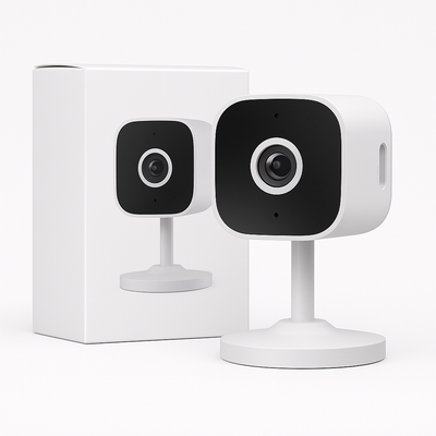 SmartEye - Cámara de seguridad inteligente para interiores - HD 1080p, intercomunicador, fuente de alimentación tipo C