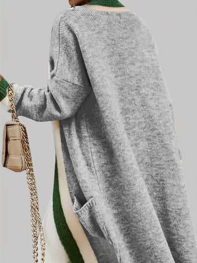 Charlotte Lange Strickjacke - Vintage-Inspiration mit bunten Akzenten