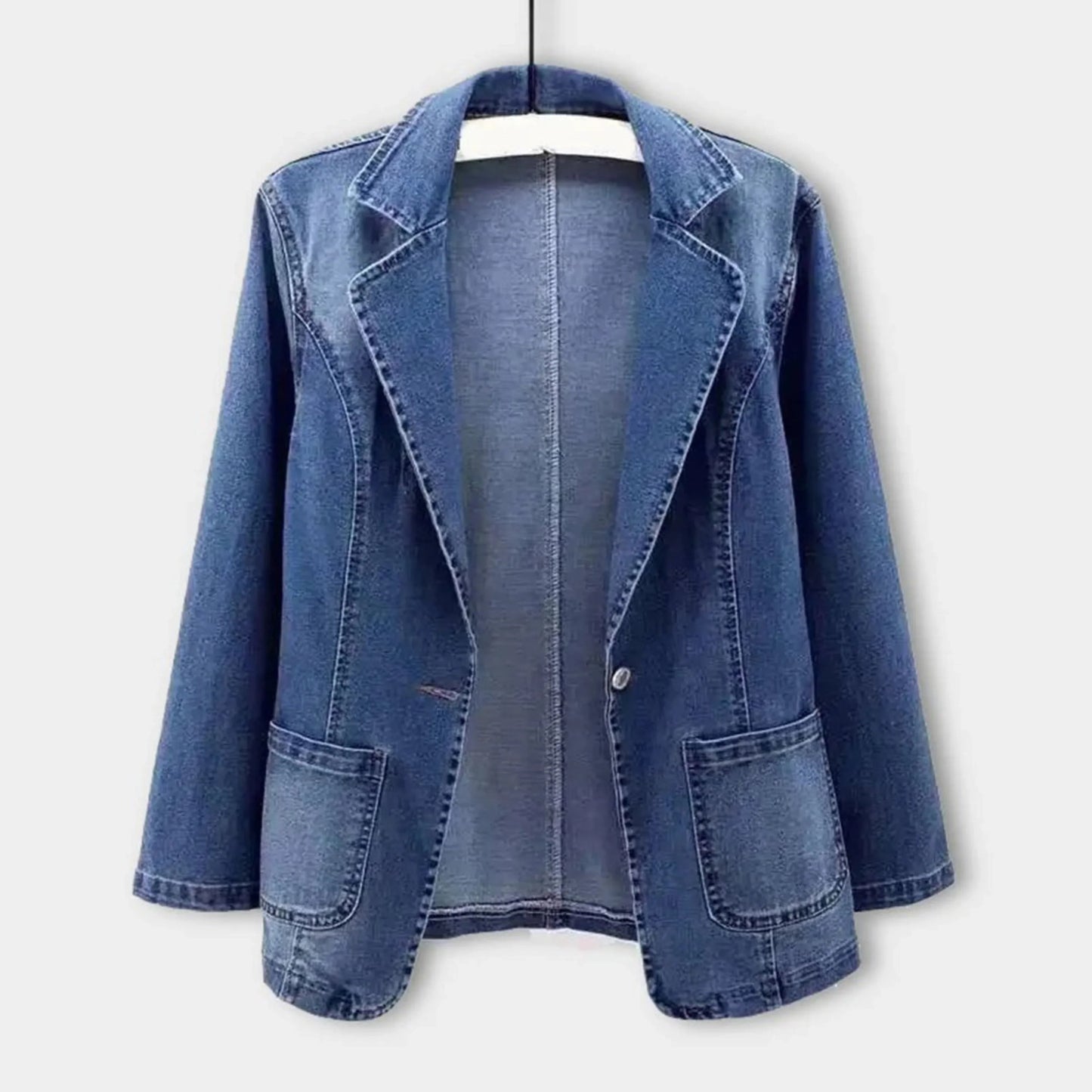Blazer en denim pour femmes | Style moderne