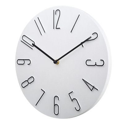 Kiklos - Stilvolle Wanduhr mit farbenfrohem Design