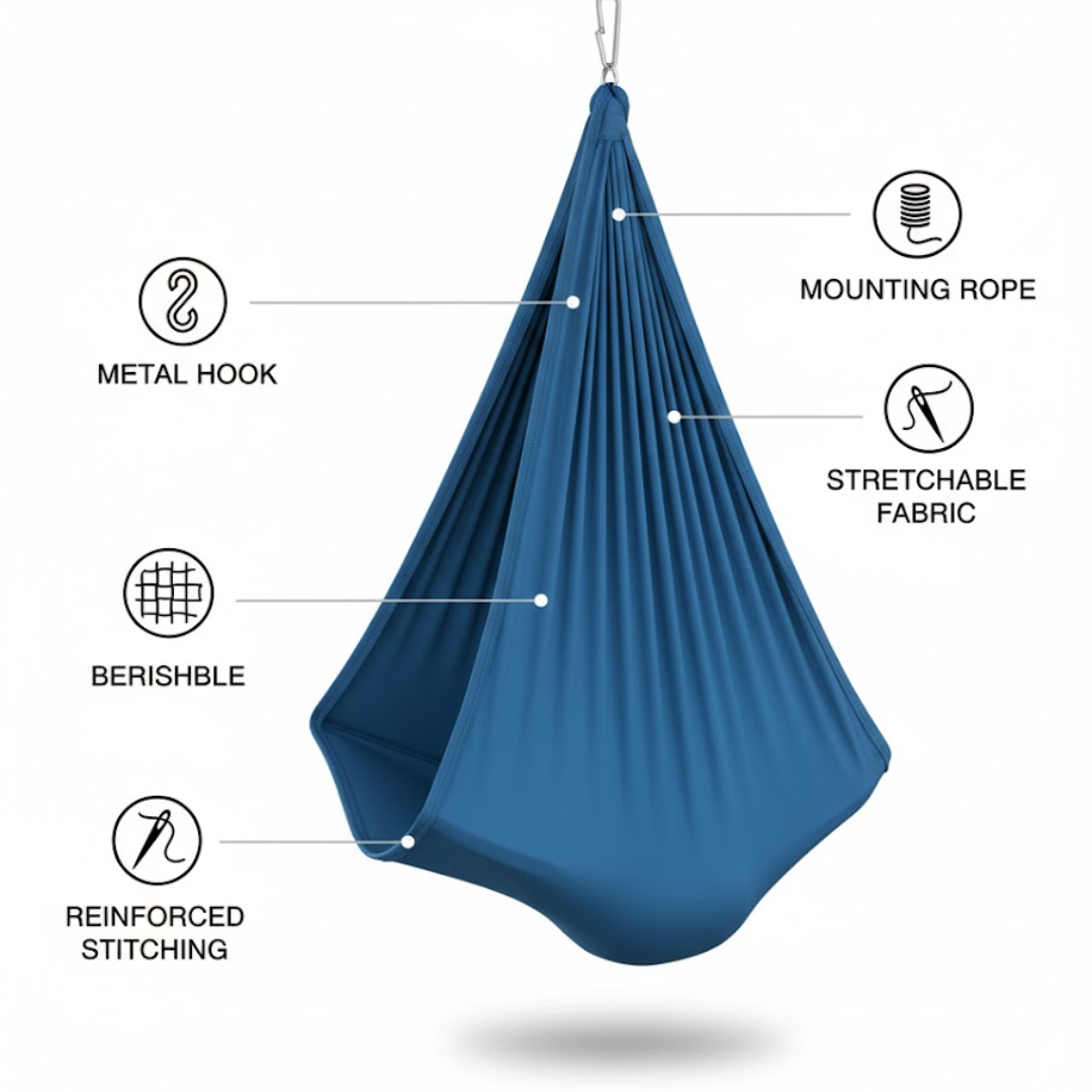 TherapySwing | Balançoire sensorielle apaisante pour enfants et besoins particuliers