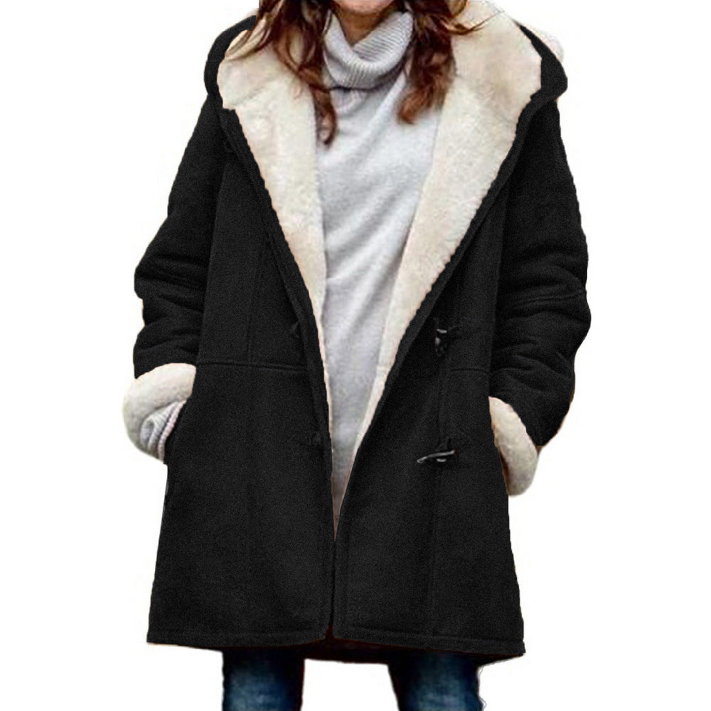 Waleria | Damen Dufflecoat | Warm und Zeitlos