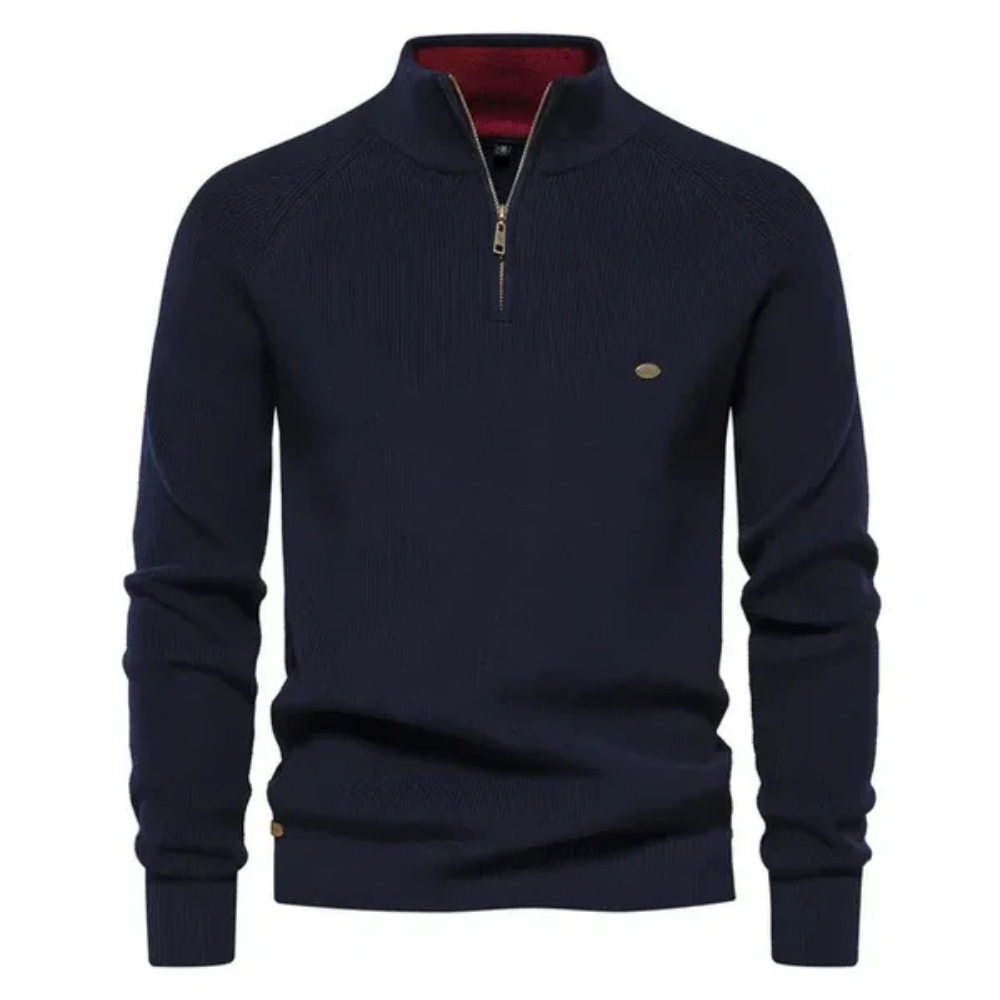 ALAN - Baumwolle Strickpullover für Männer