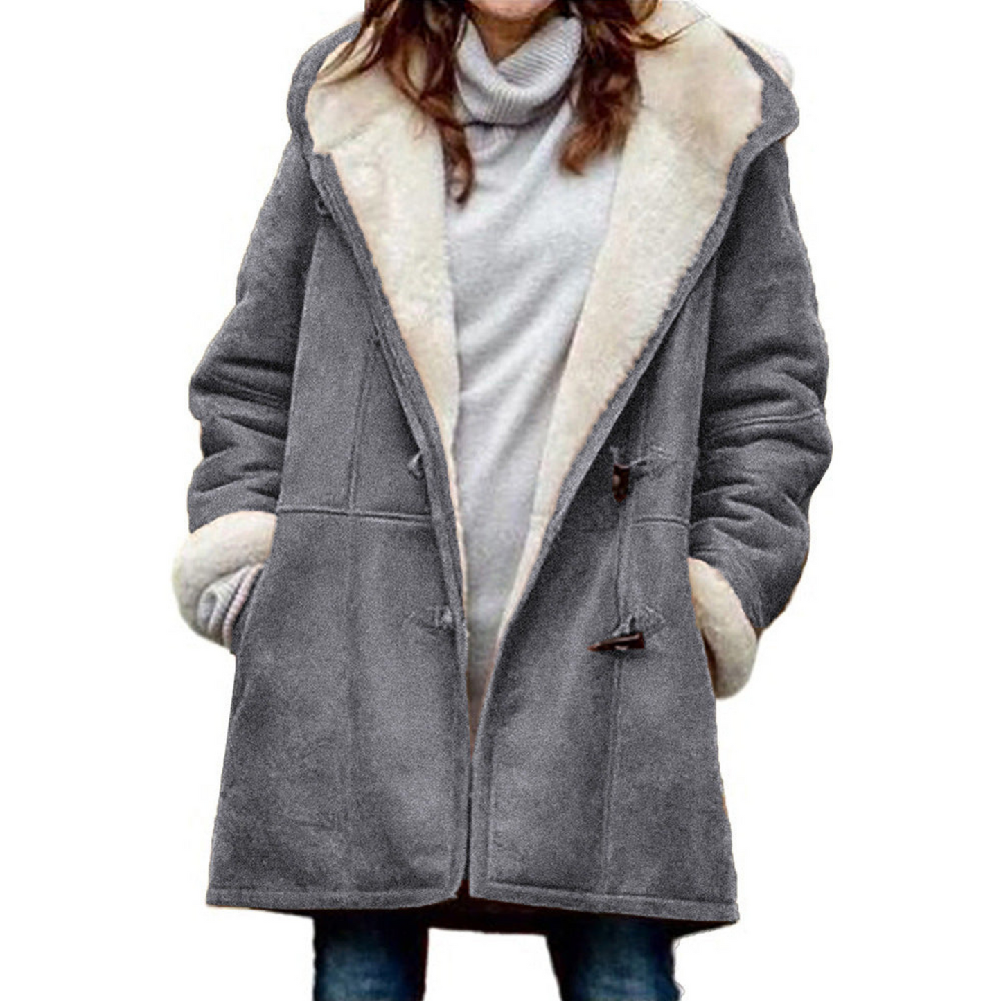Waleria | Damen Dufflecoat | Warm und Zeitlos