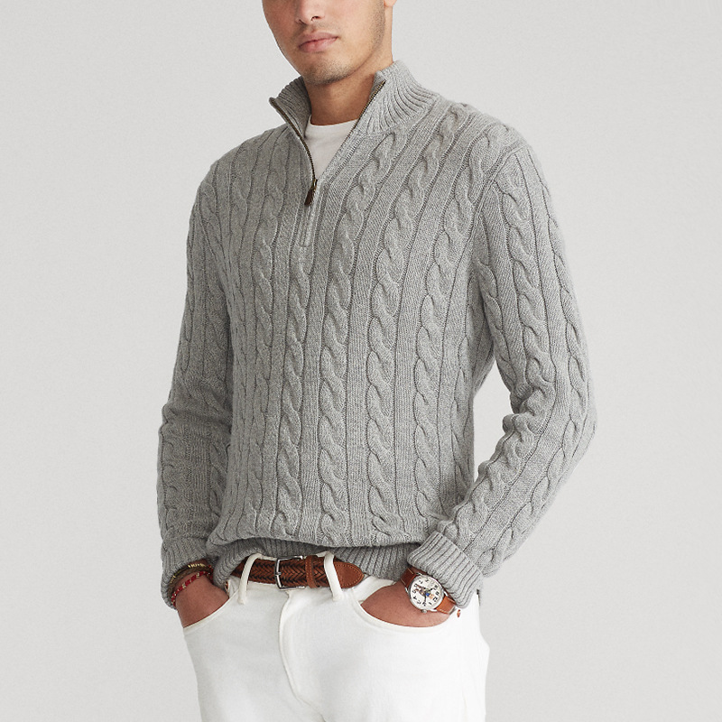 Stylischer Old Money Half Zip Pullover