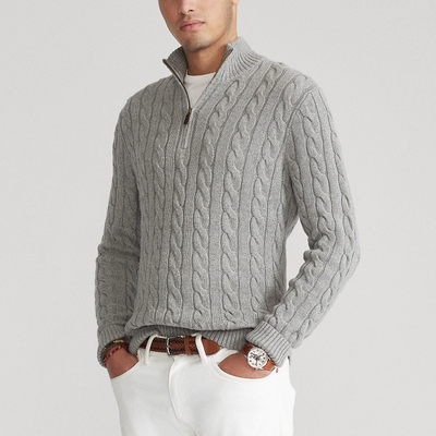Stylischer Old Money Half Zip Pullover