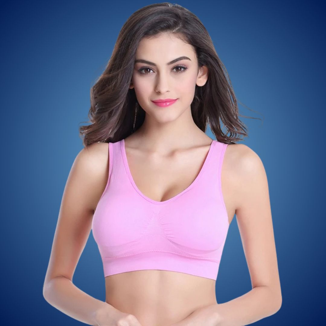 BreathEase Seamless Air Bra | Komfortable, leichte Unterstützung für den täglichen Gebrauch - aktive Kleidung und Erholung nach der Geburt