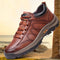 Scarpe outdoor ortopediche in pelle per uomo