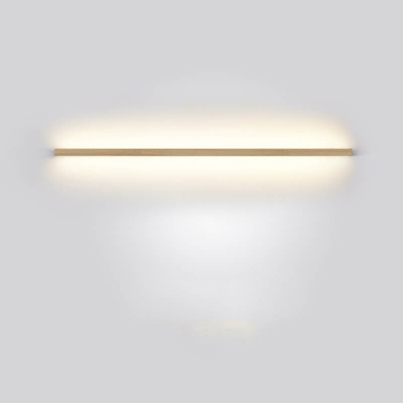 Apliques de pared Lámpara LED minimalista de madera