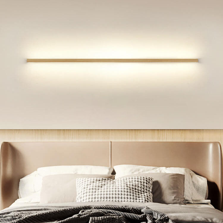 Wall lamps Minimalist LED light made of wood