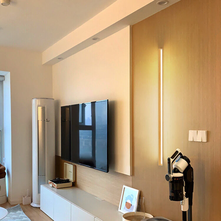 Apliques de pared Lámpara LED minimalista de madera