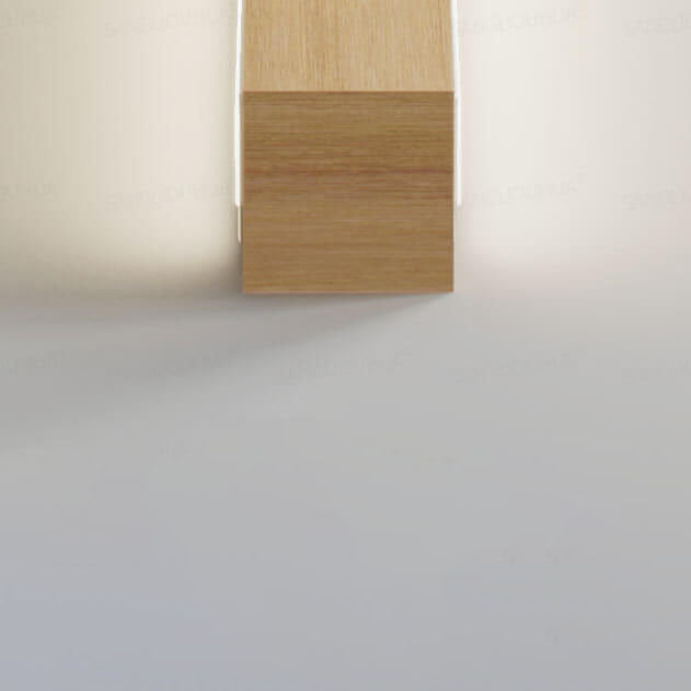 Wall lamps Minimalist LED light made of wood