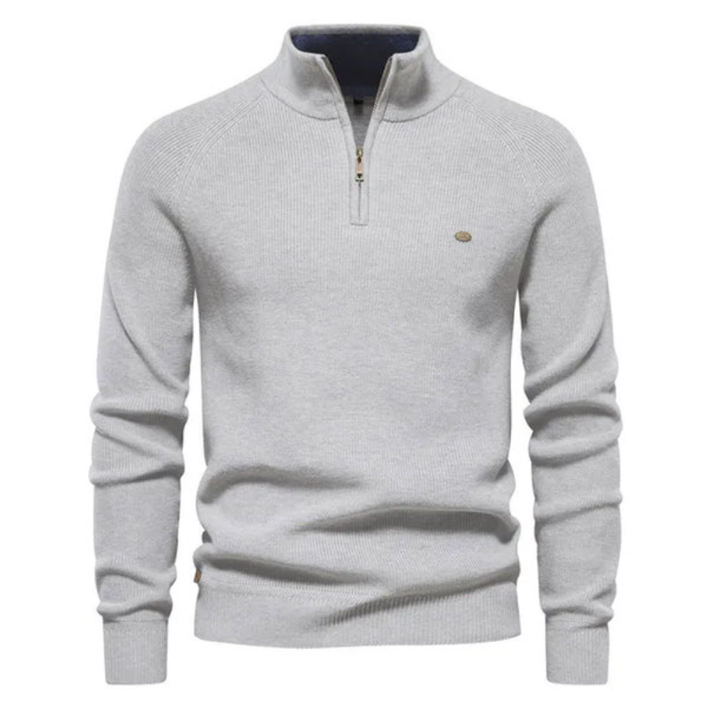 ALAN - Baumwolle Strickpullover für Männer