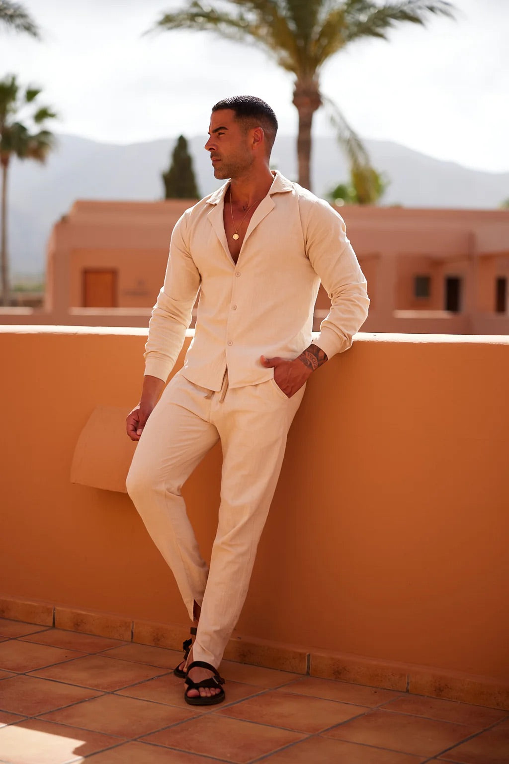 Herren Leinenanzug - Eleganz und Leichtigkeit für den Sommer