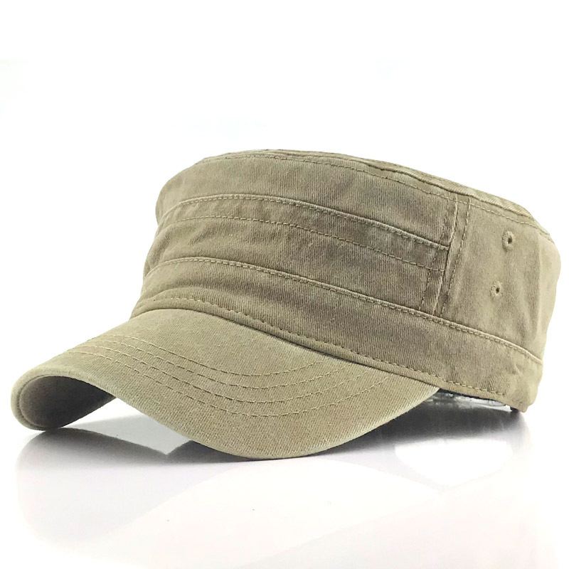 Casquette rétro militaire pour hommes - look classique, détails modernes