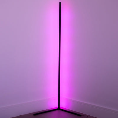 Schlanke LED-Eckleuchte | Einstellbare Helligkeit für Wohnzimmer oder Schlafzimmer