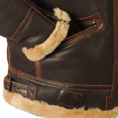 Klassische Fliegerjacke für Herren - warm und stilvoll