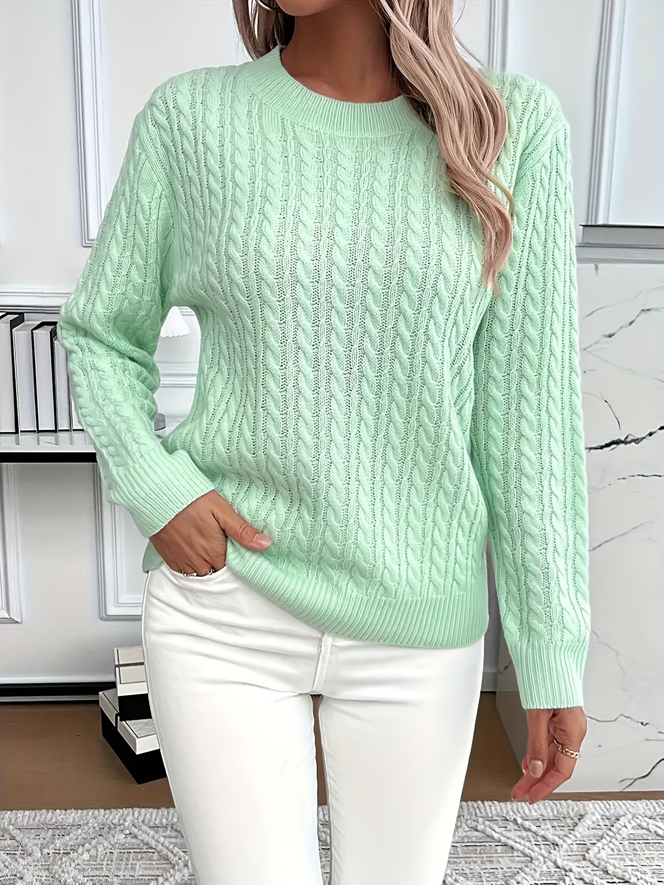 Strickpullover für Frauen - weicher und modischer Pullover für Frühling und Herbst