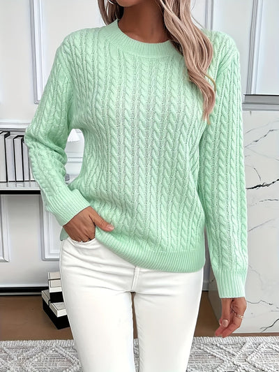 Strickpullover für Frauen - weicher und modischer Pullover für Frühling und Herbst