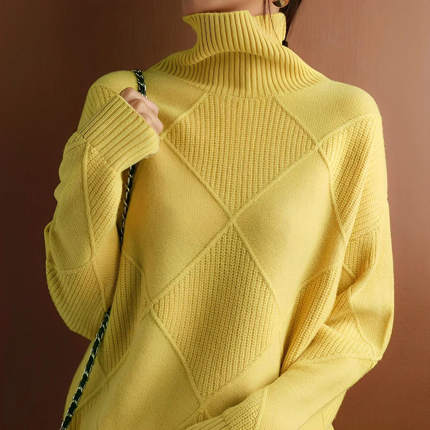 Marie Rollkragenpullover aus Kaschmir
