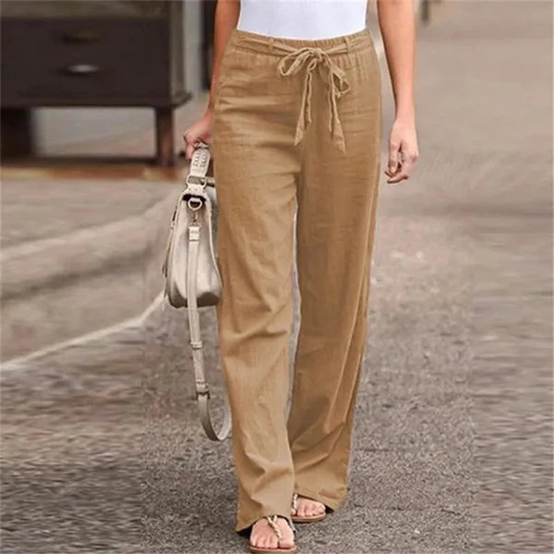 Ilnara - Leinen-Stretch-Hose