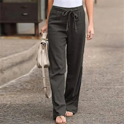 Ilnara - Leinen-Stretch-Hose