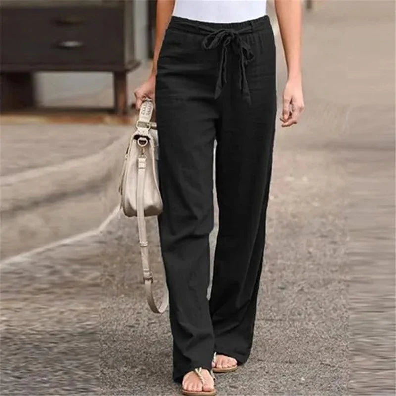Ilnara - Leinen-Stretch-Hose