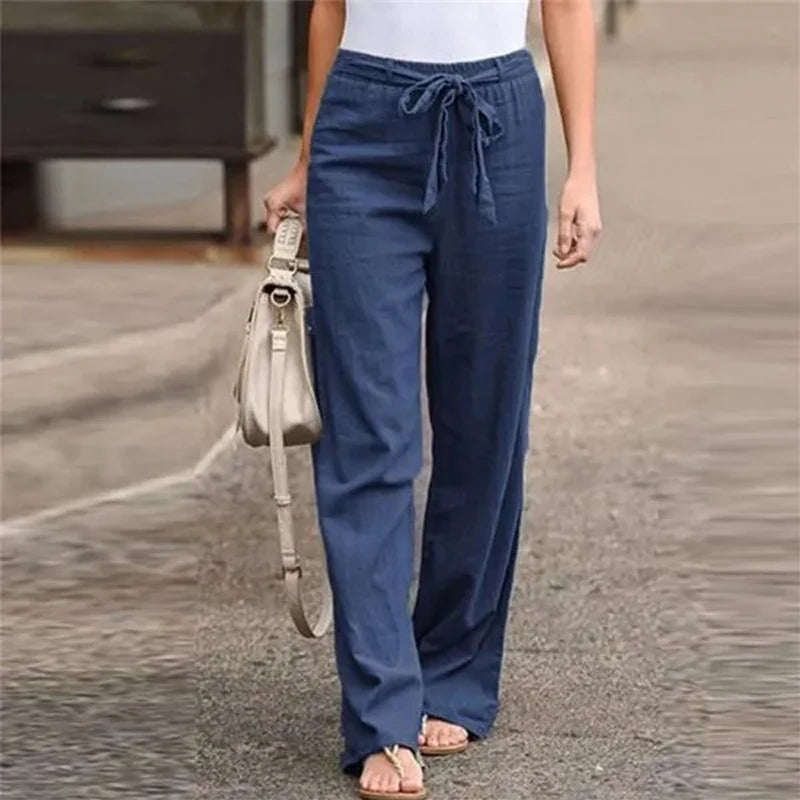 Ilnara - Leinen-Stretch-Hose