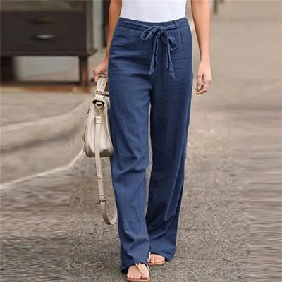 Ilnara - Leinen-Stretch-Hose