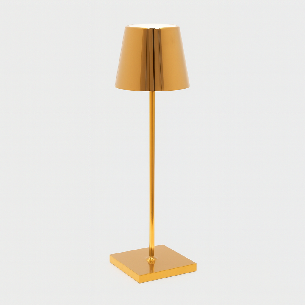 LED Lamp Waterproof Minimalist gold