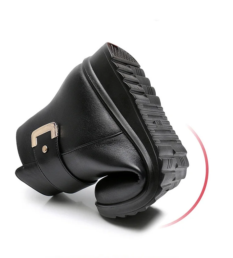 Annabel-Stiefel für Frauen - Hohe Stiefel aus echtem Leder