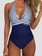 Push-up Badeanzug Damen formend mit Softcups schmeichelhafte Passform