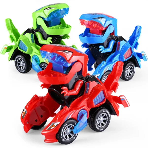 Coche de dinosaurio LED