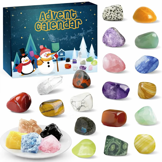 Advent Calendar with Gemstones