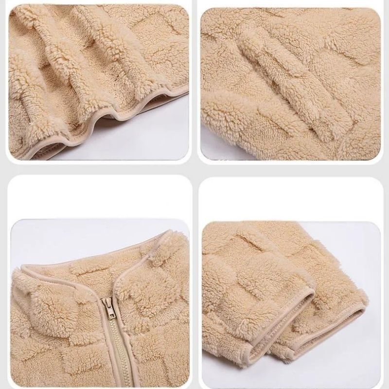 Ayleen - veste polaire courte super douce