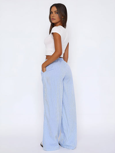 Lumy | Weites Bein Leichte Hose für den Sommer