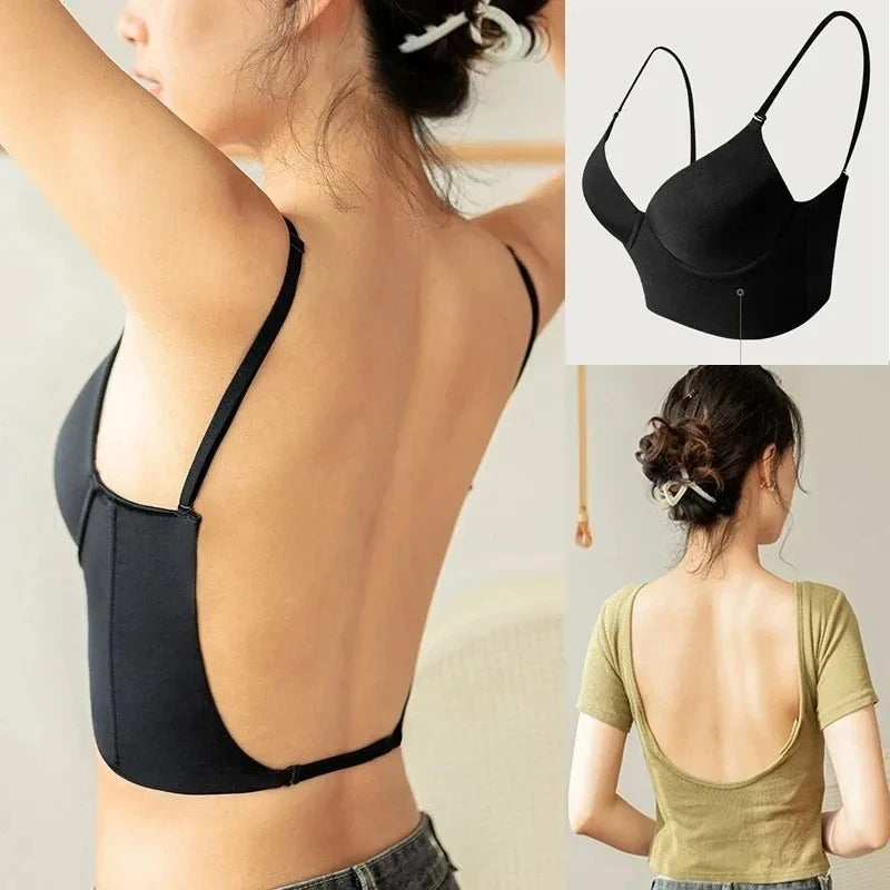 Ava - Bequemer Push-up-BH für offenen Rücken
