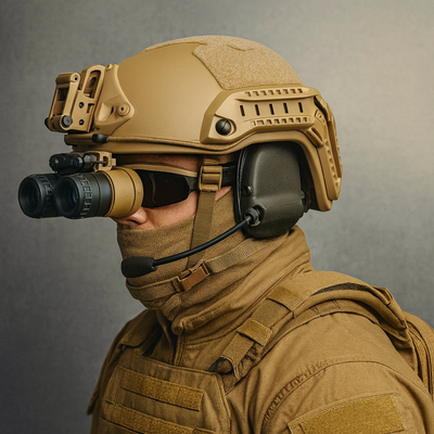 Taktischer Kampfhelm aus ballistischem Kevlar