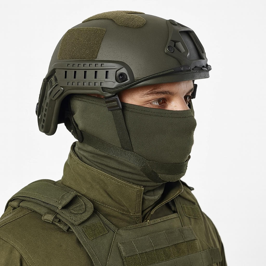 Taktischer Kampfhelm aus ballistischem Kevlar