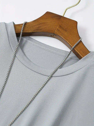 Owen - Herren T-Shirt aus Baumwolle, einfarbig – lässig & trendig