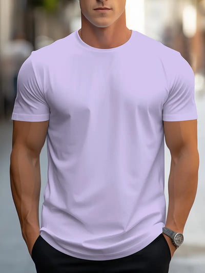 Owen - Herren T-Shirt aus Baumwolle, einfarbig – lässig & trendig