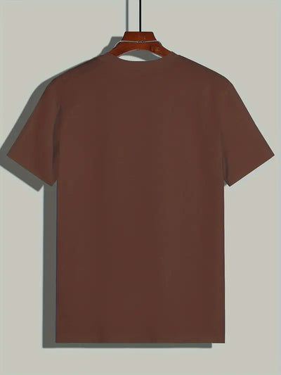 Owen - Herren T-Shirt aus Baumwolle, einfarbig – lässig & trendig